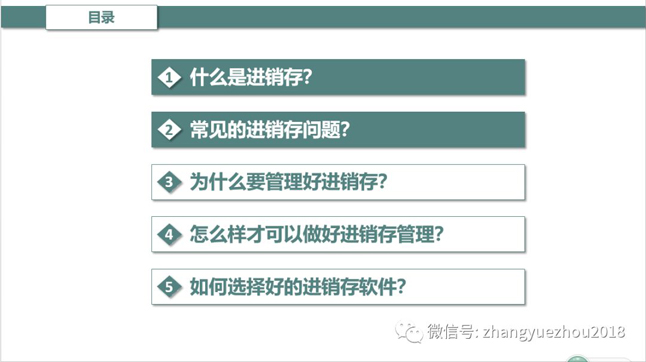 常见的进销存问题