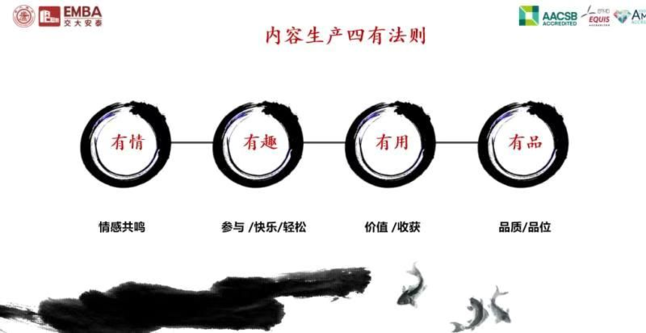 内容生产四有法则